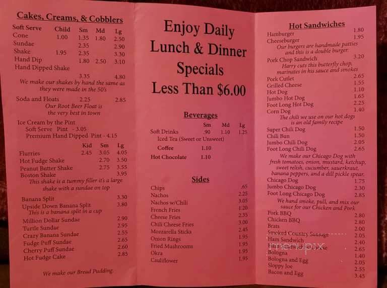 Golden Twist - Jeffersonville, IN menu_pic