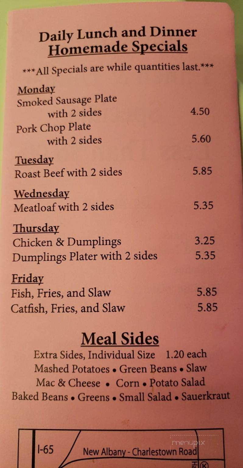Golden Twist - Jeffersonville, IN menu_pic