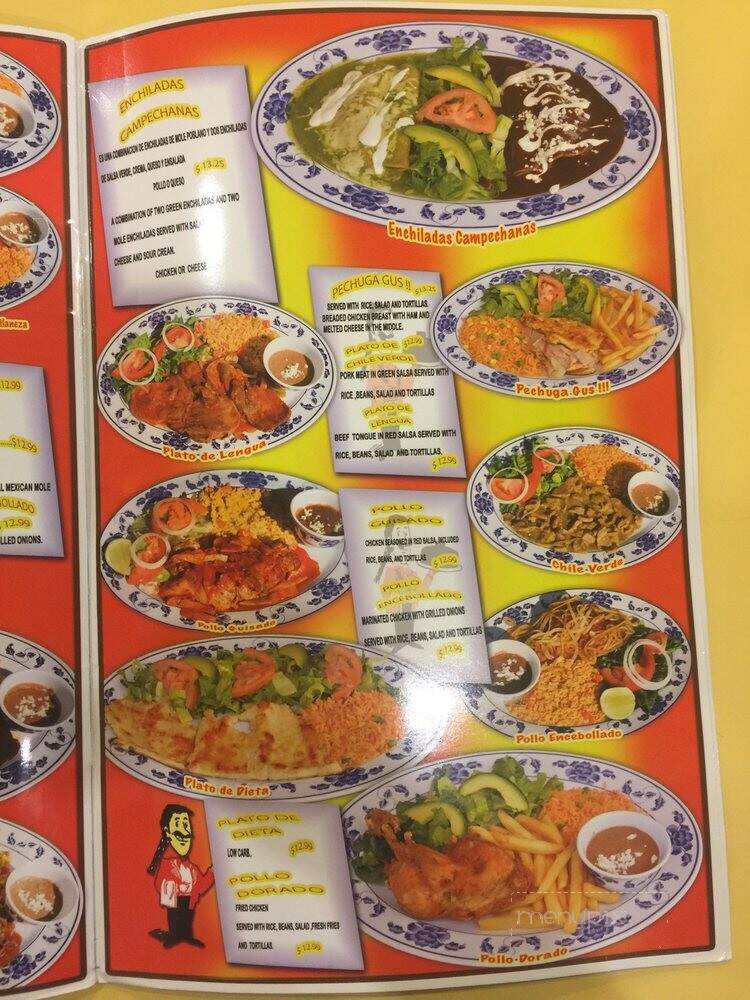 Chalateco - San Jose, CA menu_pic