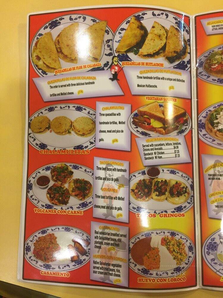 Chalateco - San Jose, CA menu_pic