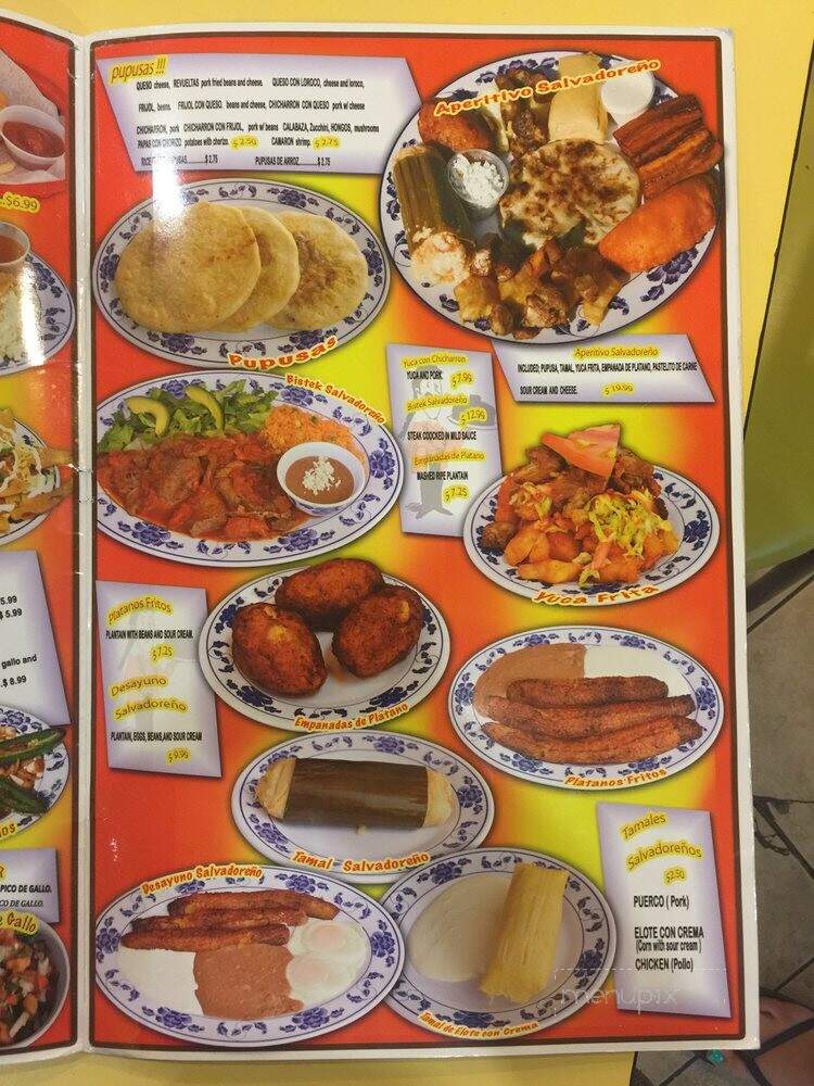 Chalateco - San Jose, CA menu_pic