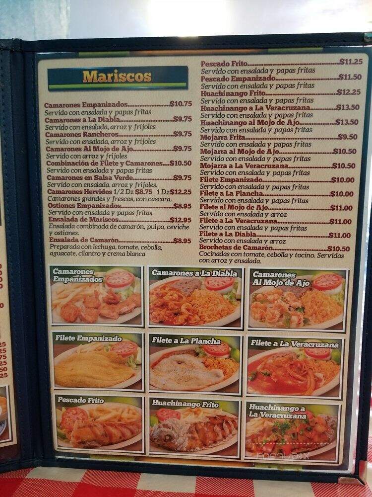 Mariscos Acapulco - Dallas, TX menu_pic