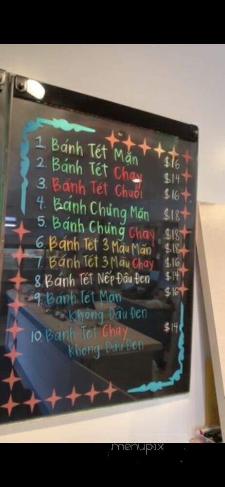Minh Phung - Westminster, CA menu_pic