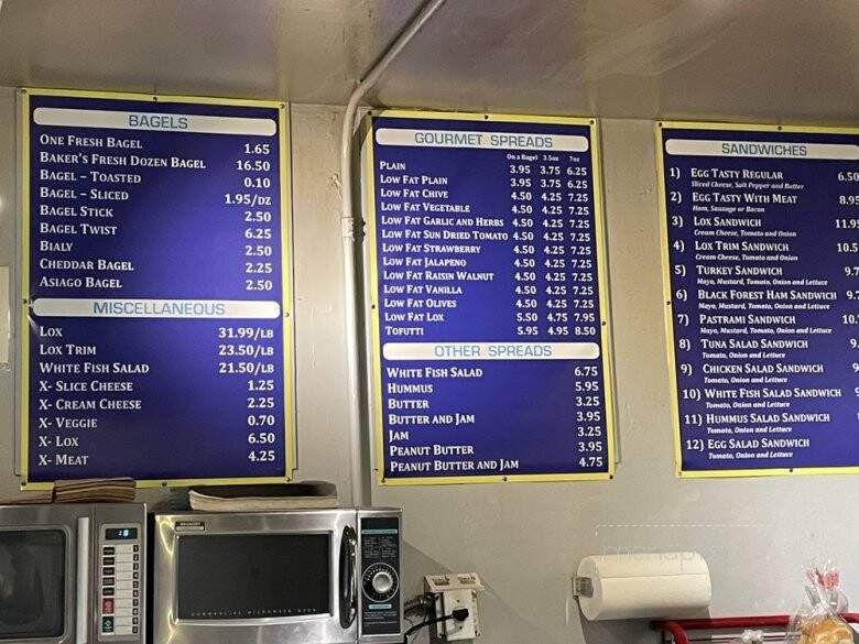 Holey Bagel - San Francisco, CA menu_pic