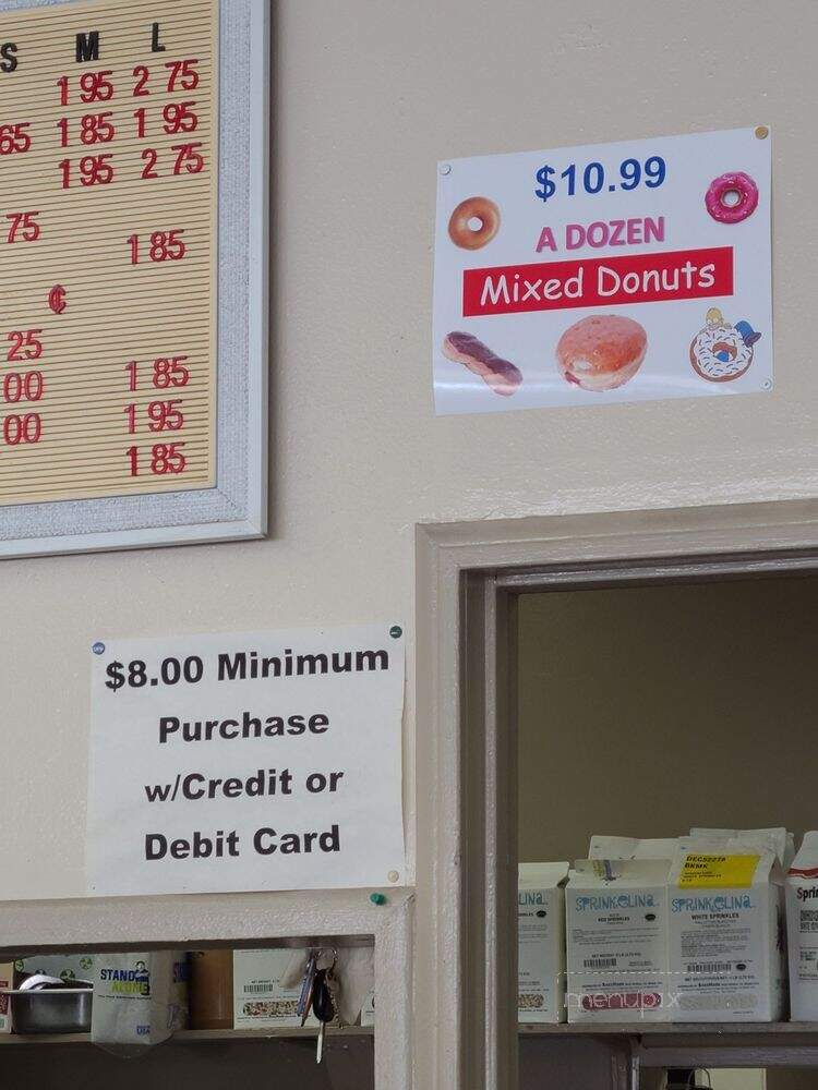 Country Donuts - Lakeside, CA menu_pic