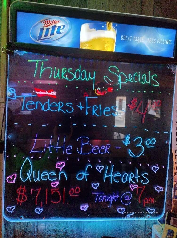 The Y Tavern - Uhrichsville, OH menu_pic