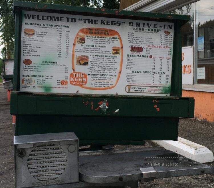 Kegs - Grand Forks, ND menu_pic