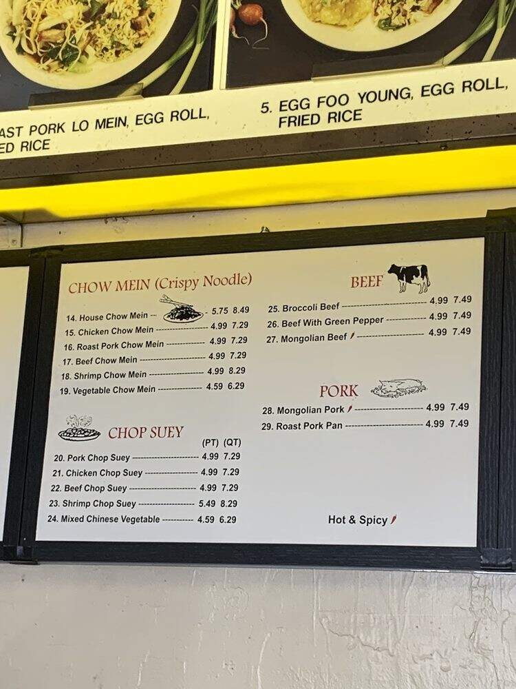 Chung Hing - San Diego, CA menu_pic
