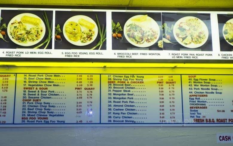 Chung Hing - San Diego, CA menu_pic