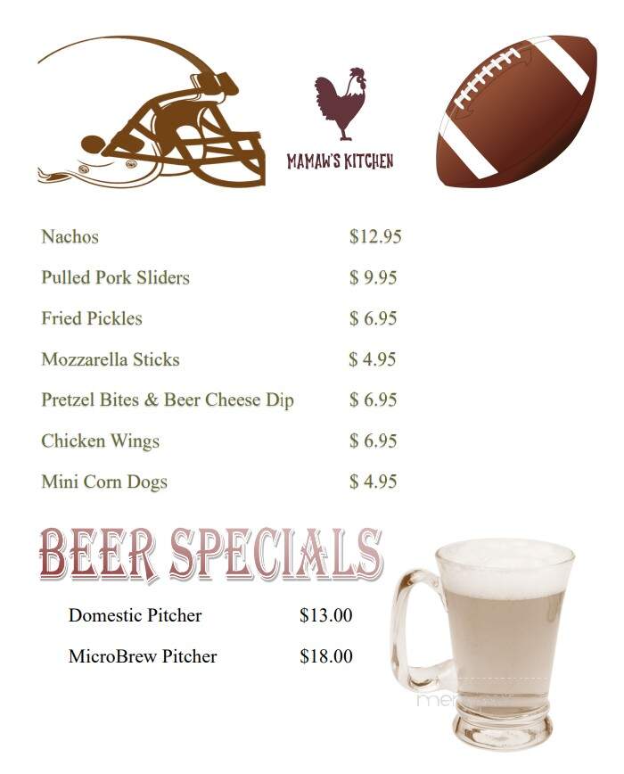 Summit Restraunt - Lander, WY menu_pic