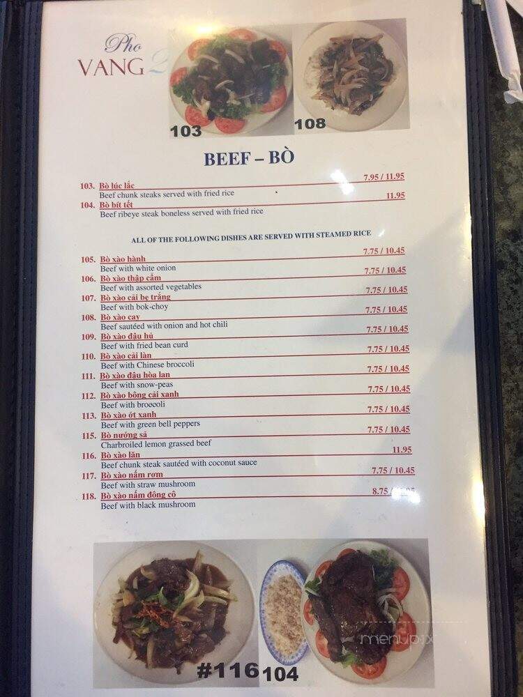 Pho Vang - Houston, TX