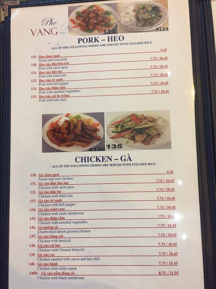 Pho Vang - Houston, TX