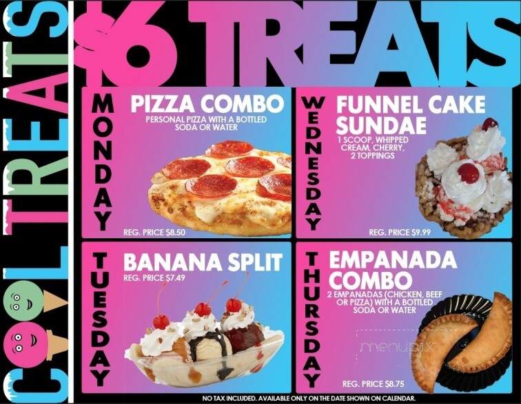 Cool Treats - Orlando, FL menu_pic
