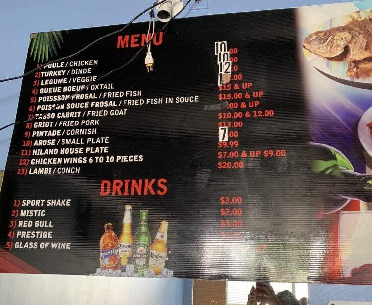 Hi Lands Restaurant - Naples, FL menu_pic