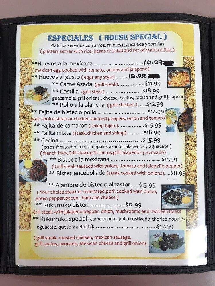 Kukurukoo Express - Newport, DE menu_pic