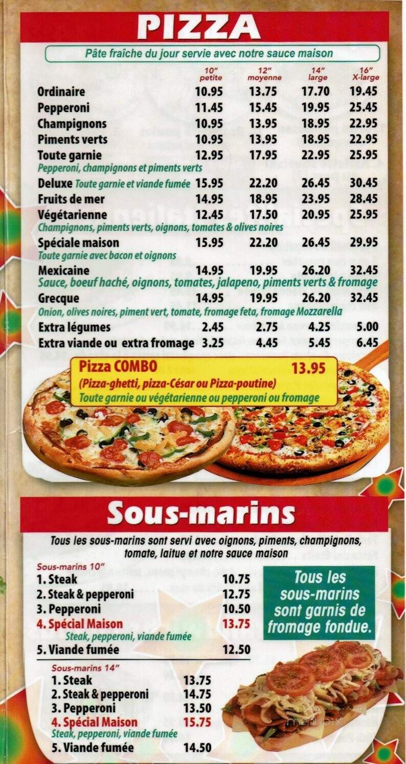 Restaurant L'Etoile De St-Hilaire - Mont-Saint-Hilaire, QC menu_pic