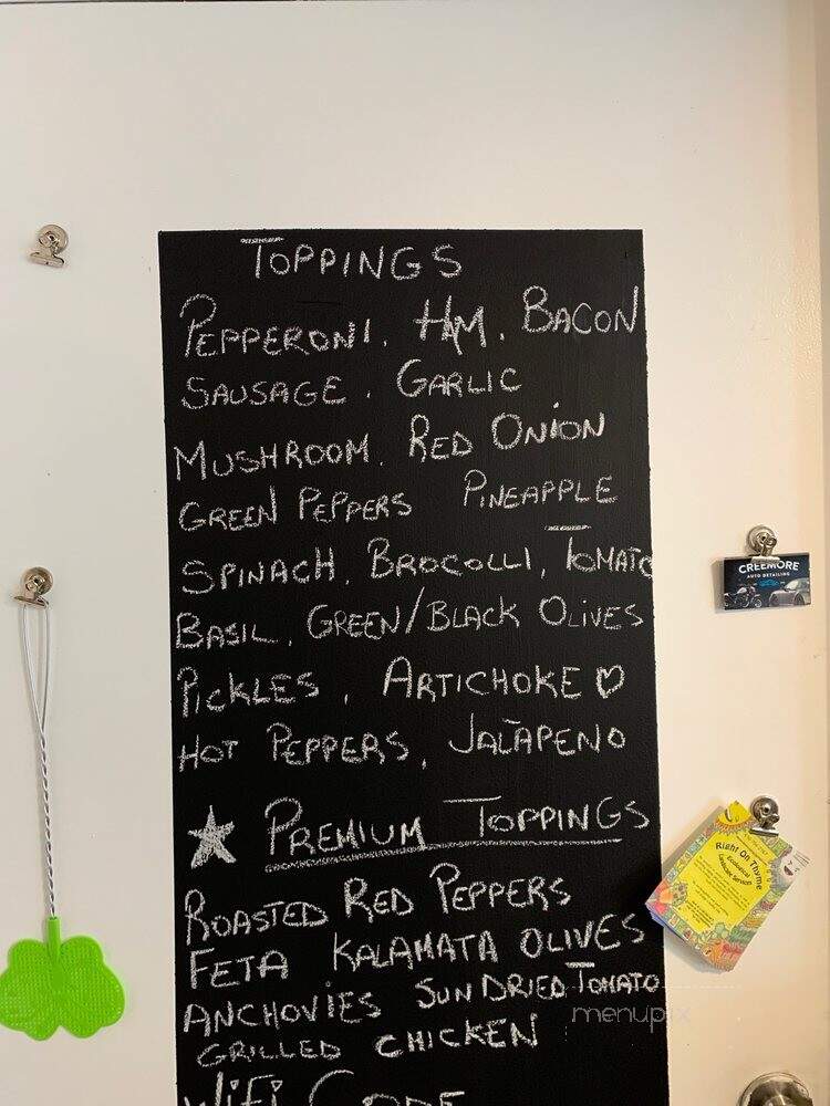 Life's A Slice Pizzeria - Creemore, ON menu_pic