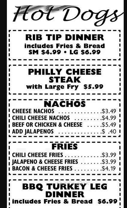 Andy's Hot Dogs - Riverdale, IL menu_pic