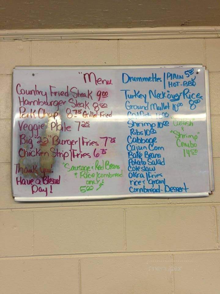 Sport's 22 - Hattiesburg, MS menu_pic