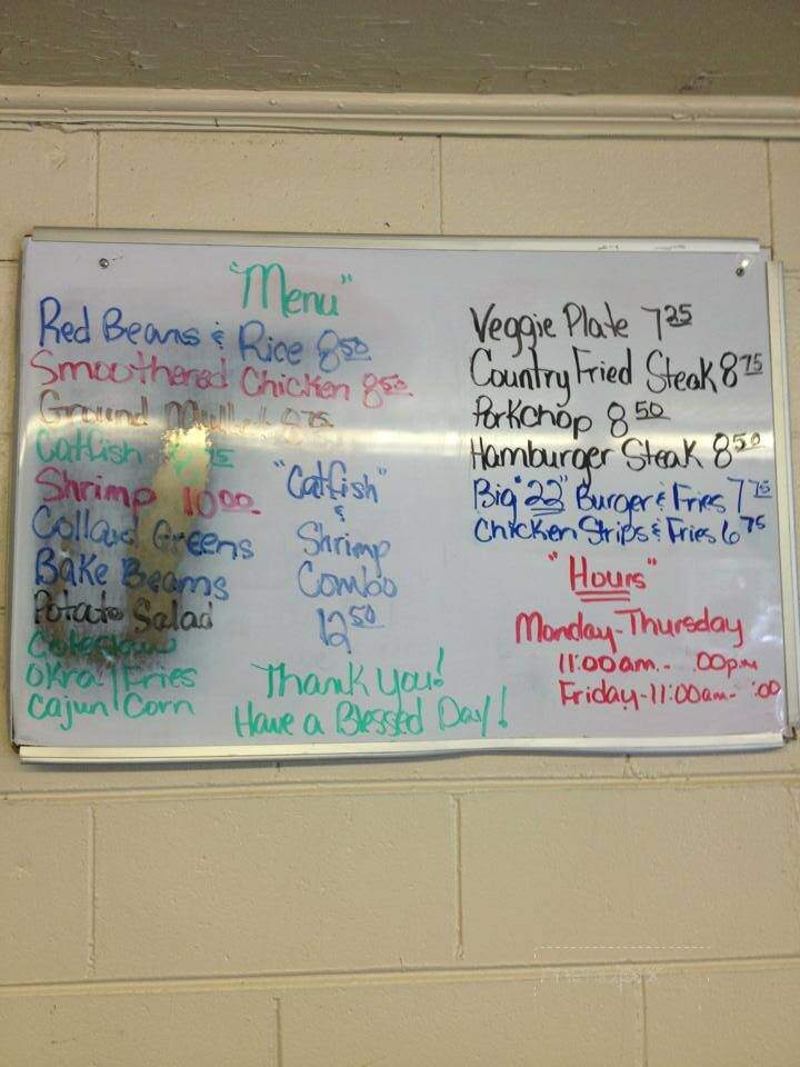 Sport's 22 - Hattiesburg, MS menu_pic