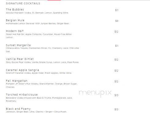 Celebrity Corner - Atlantic City, NJ menu_pic