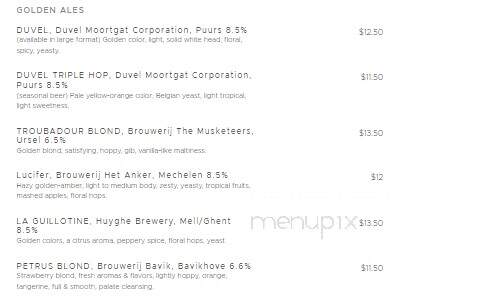 Celebrity Corner - Atlantic City, NJ menu_pic
