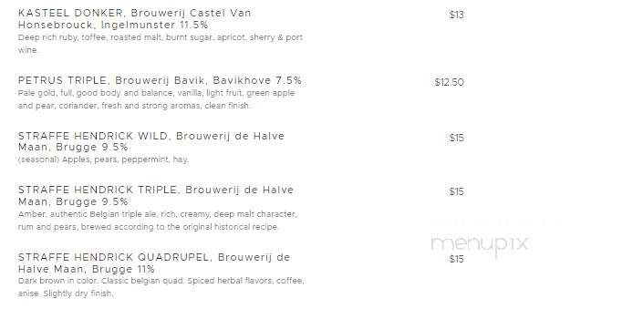 Celebrity Corner - Atlantic City, NJ menu_pic