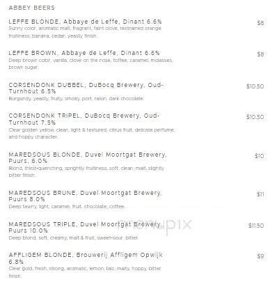 Celebrity Corner - Atlantic City, NJ menu_pic
