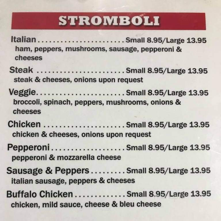Octogon Pizza & Bar - Plymouth, PA menu_pic