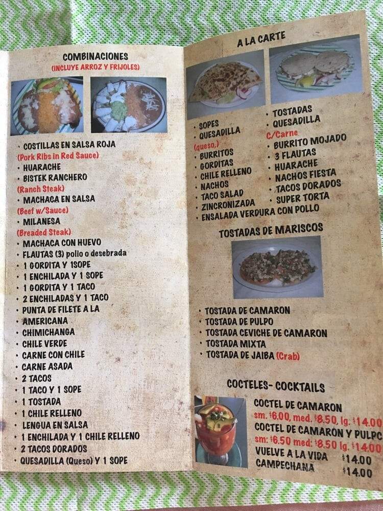 Taqueria El Sol De Jalisco - Earlimart, CA menu_pic