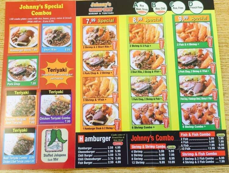 Johnny's Shrimp Boat - Los Angeles, CA menu_pic