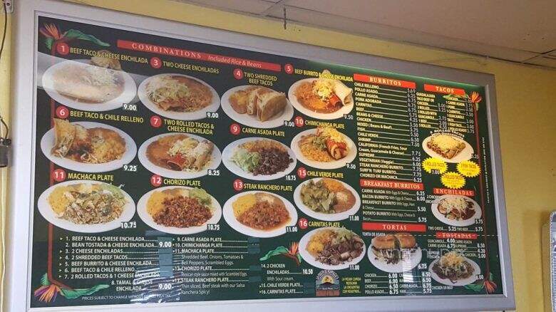 La Posta De Acapulco - El Cajon, CA menu_pic