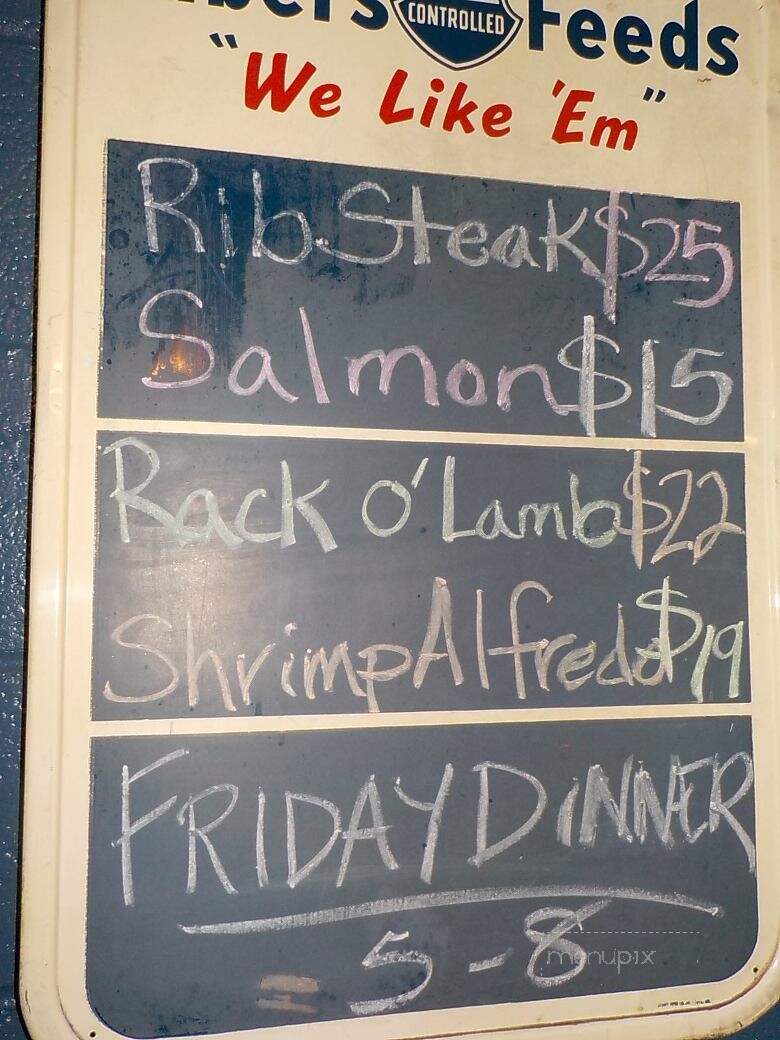 Davis Creek Mercantile - Davis Creek, CA menu_pic