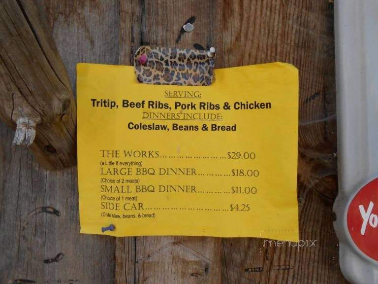 Davis Creek Mercantile - Davis Creek, CA menu_pic