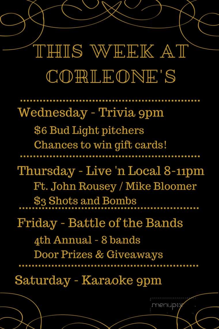 Corleones Cafe - Willimantic, CT