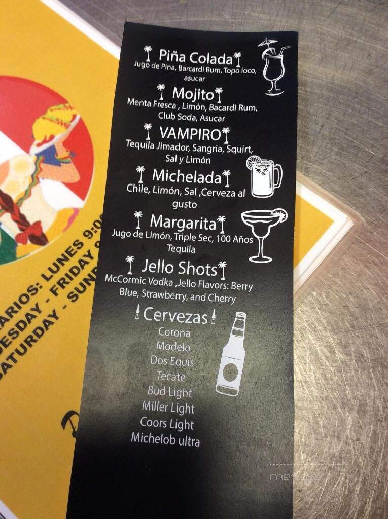 Nena's Mexican Restaurant - Haltom City, TX menu_pic