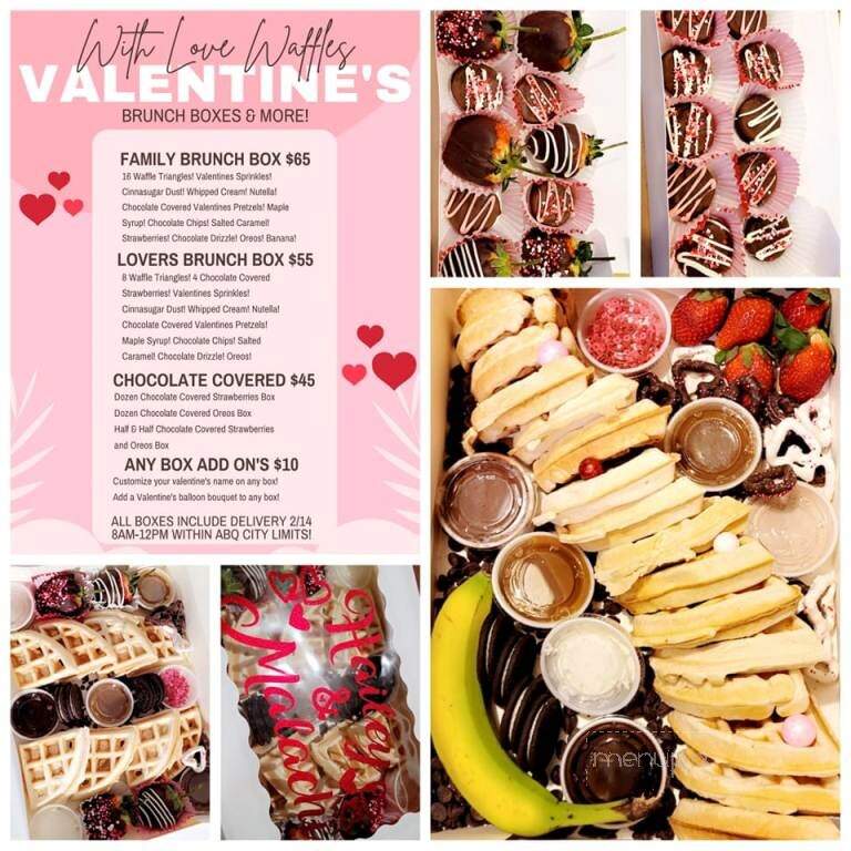 With Love Waffles - Albuquerque, NM menu_pic