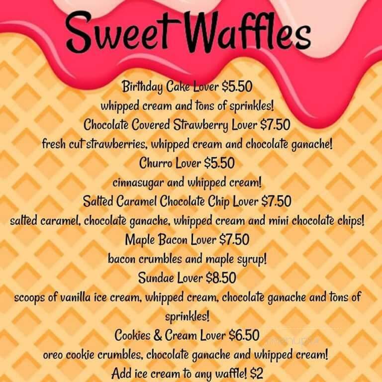 With Love Waffles - Albuquerque, NM menu_pic