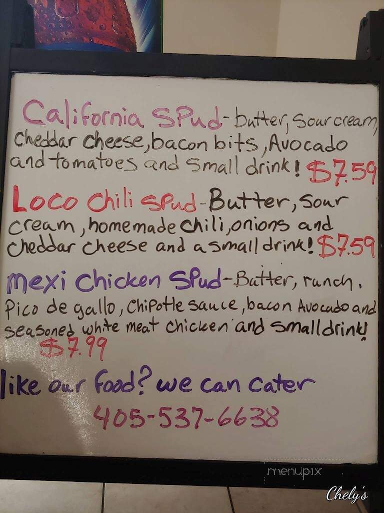 Chely's Mexican Grill - Oklahoma City, OK menu_pic
