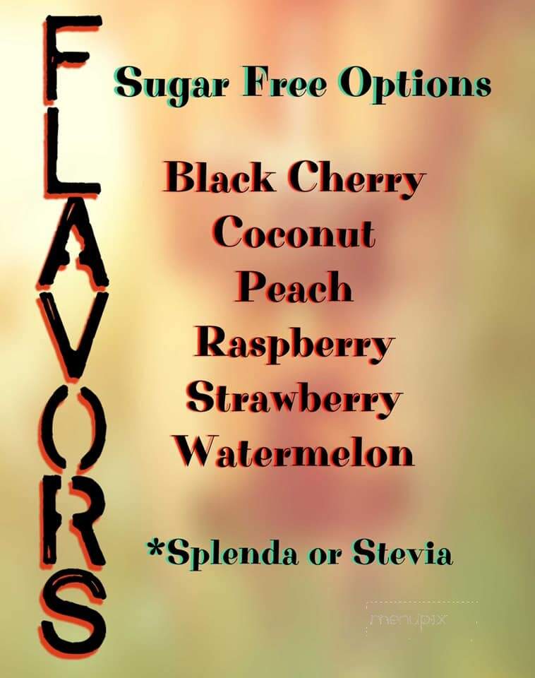 Grizzly Bear Fudge factory - Carlsbad, NM menu_pic