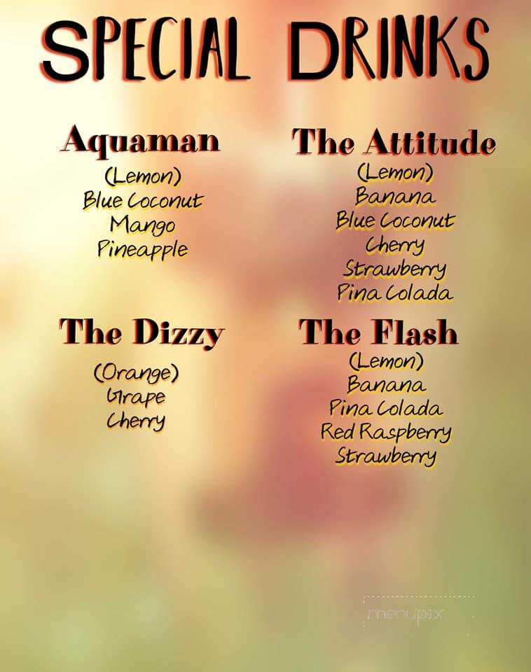 Grizzly Bear Fudge factory - Carlsbad, NM menu_pic