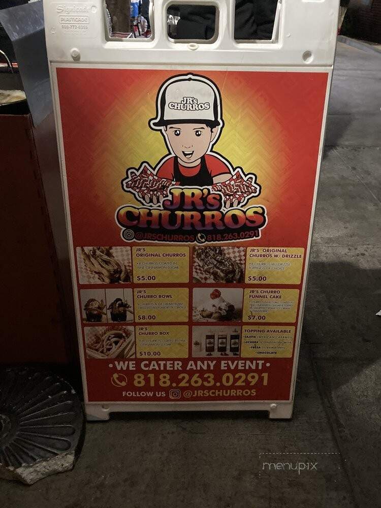 JR's Churros - Los Angeles, CA menu_pic