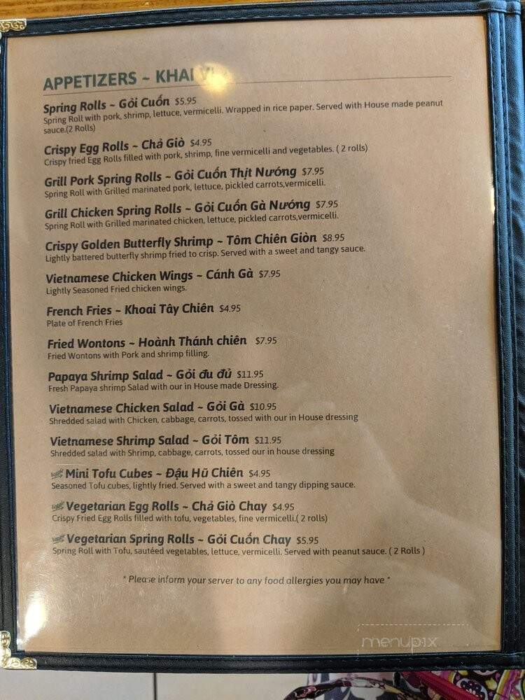 The Pho Cabin - Los Altos, CA menu_pic