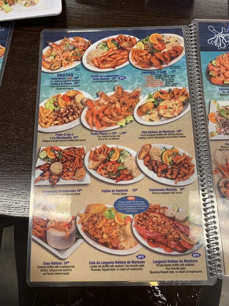 Playas Bar & Grill - Addison, IL menu_pic