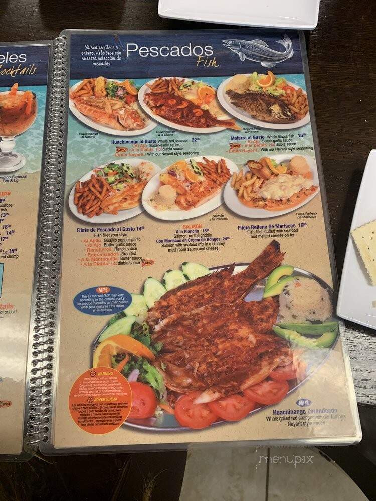 Playas Bar & Grill - Addison, IL menu_pic