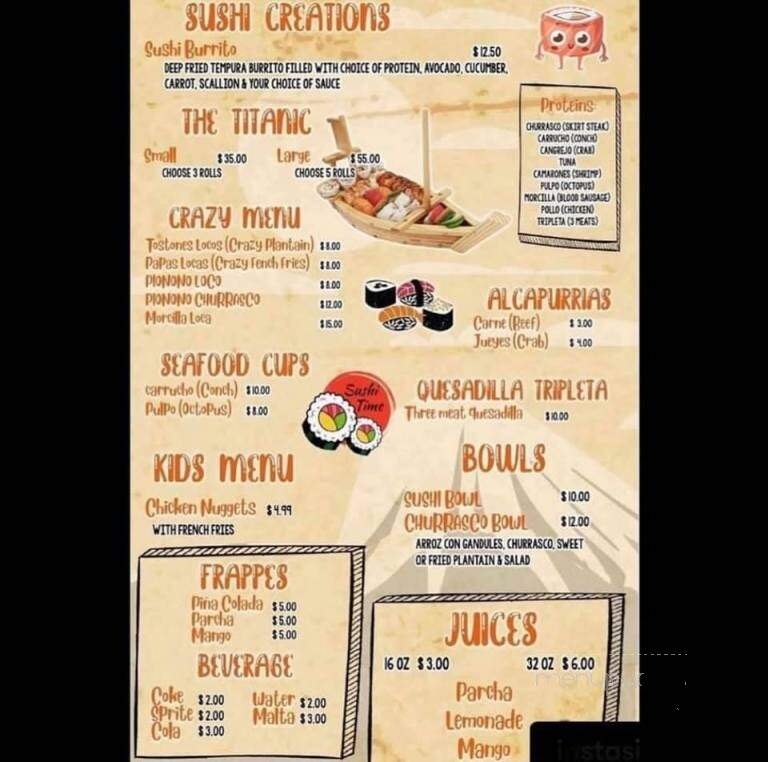 El Fogon de Munchies Boricua - Clermont, FL menu_pic