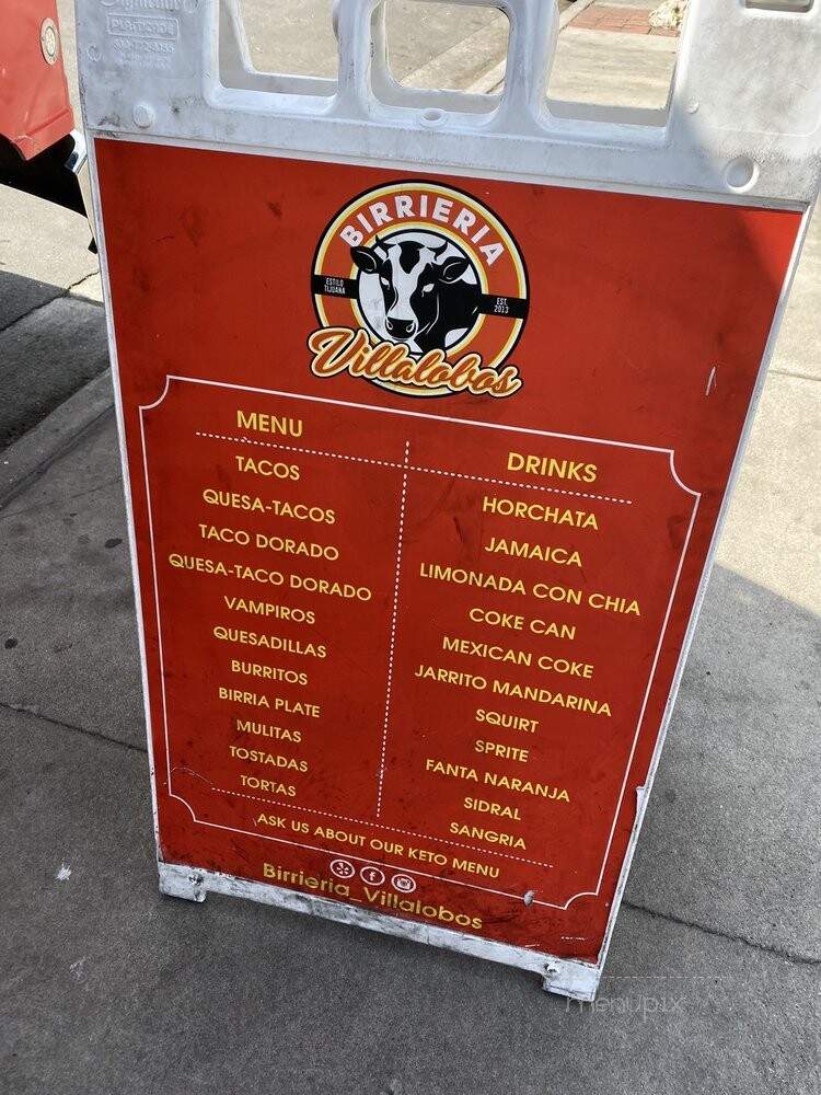 Birrieria Villalobos - Van Nuys, CA menu_pic