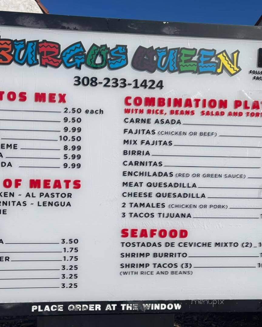 Burgos Queen Mexican Food - Kearney, NE