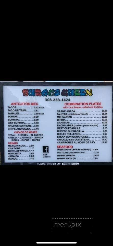 Burgos Queen Mexican Food - Kearney, NE
