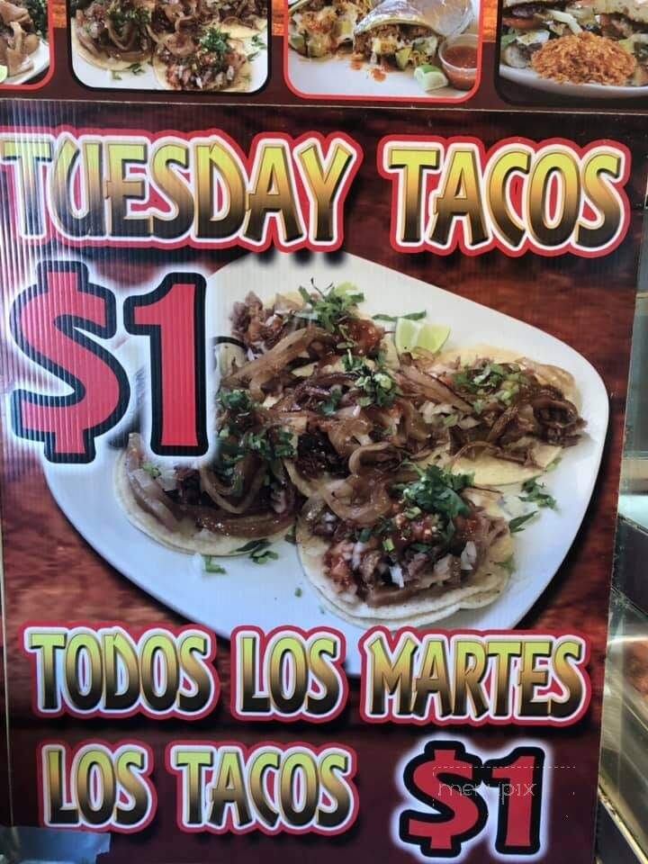 Carnitas El Bajio - Modesto, CA menu_pic